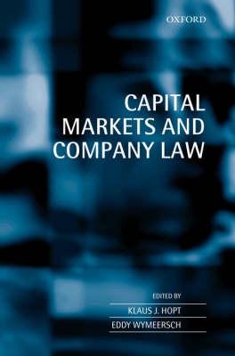 Capital markets and Company Law. 9780199255580