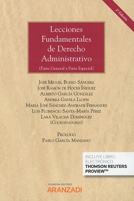 Lecciones fundamentales de Derecho Administrativo. 9788490995969