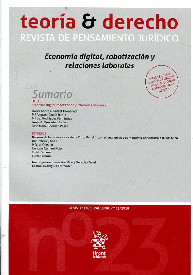 Economía digital, robotización y relaciones laborales. 101025826