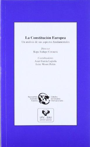La Constitución Europea. 9788483736951