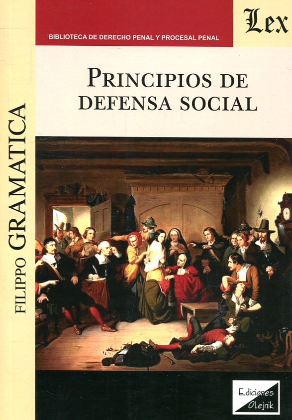 Principios de defensa social. 9789563922813