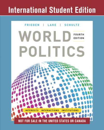 World politics. 9780393675122