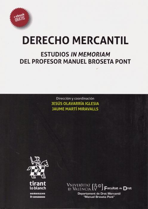 Derecho Mercantil. 9788491903147
