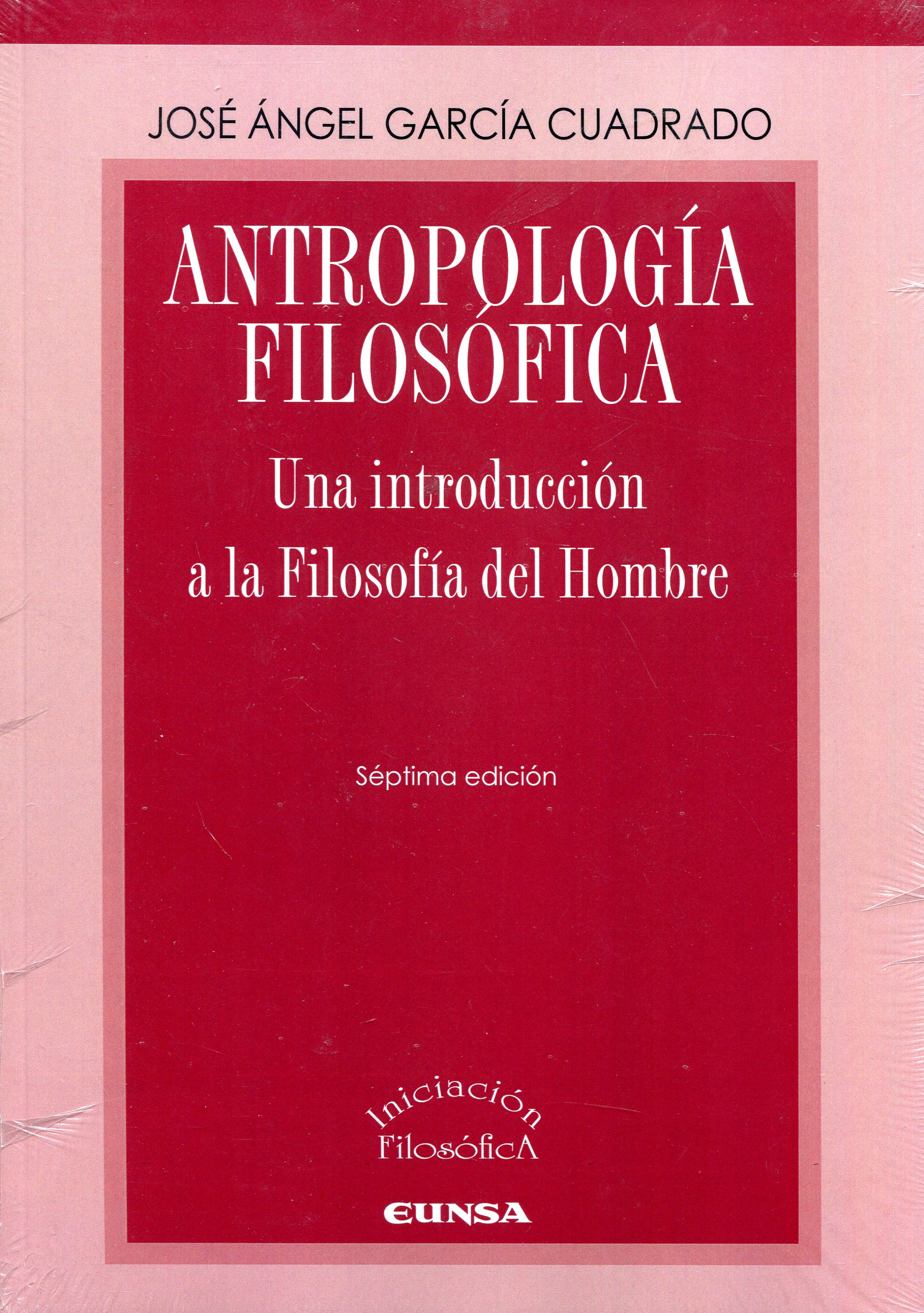 Antropología filosófica. 9788431334116