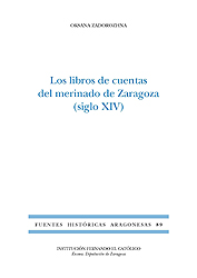 Los libros de cuentas del merinado de Zaragoza. 9788499115597