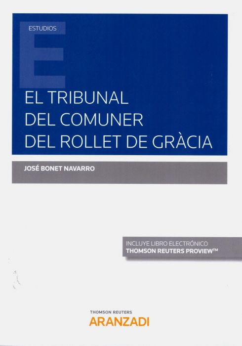 El Tribunal del Comuner del Rollet de Gràcia. 9788413080413