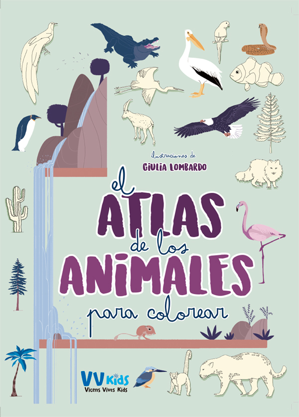 El Atlas de los Animales para colorear. 9788468243733