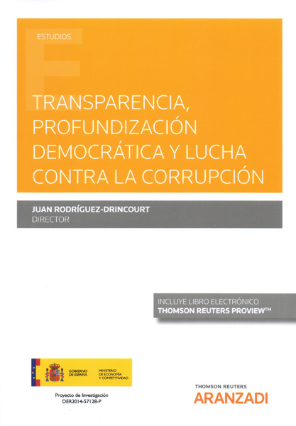 Transparencia, profundización democrática y lucha contra la corrupción. 9788491778820