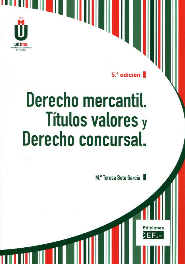 Derecho mercantil. 9788445437926