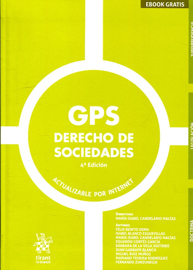 GPS Derecho de sociedades. 9788413132549