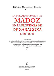 La desamortización de Madoz en la provincia de Zaragoza. 9788499115191