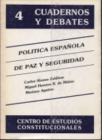 Política española de paz y seguridad. 9788425907739