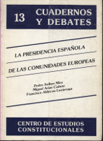 La presidencia española de las Comunidades Europeas