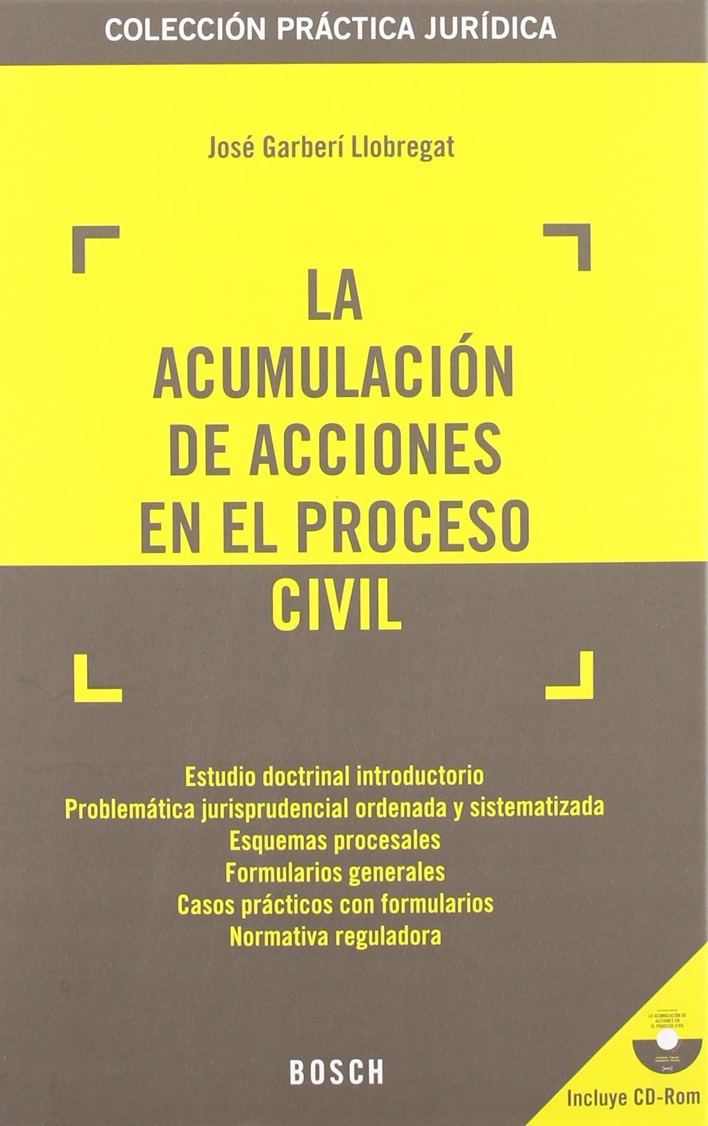 La acumulación de acciones en el proceso civil. 9788497904773