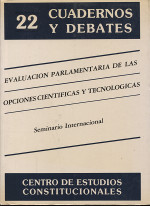 Evaluación parlamentaria de las opciones científicas y tecnológicas. 9788425908422