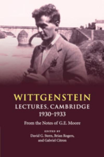 Wittgenstein: lectures, Cambridge 1930-1933. 9781108730198