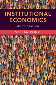 Institutional economics. 9781108461085
