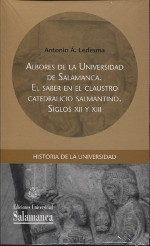 Albores de la Universidad de Salamanca. 9788490129722