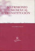 Matrimonio homosexual y Constitución. 9788498762693
