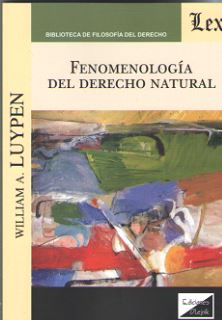 Fenomenología del Derecho natural. 9789563925524