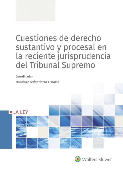 Cuestiones de derecho sustantivo y procesal en la reciente jurisprudencia del Tribunal Supremo. 9788490208090