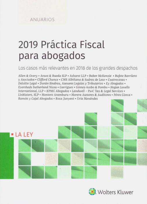 2019 Práctica fiscal para abogados. 9788490208199