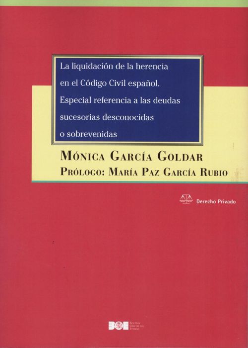La liquidación de la herencia en el Código Civil español