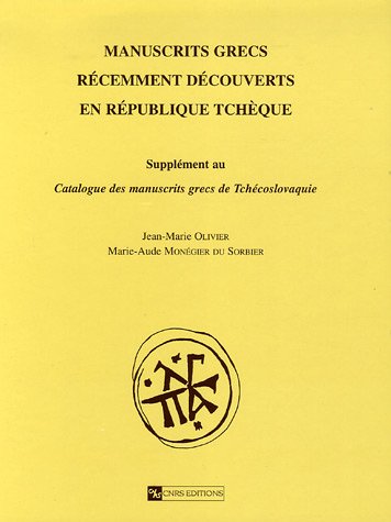 Manuscrits grecs récemment découverts en République Tchèque