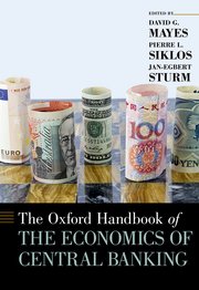 The Oxford handbook of the economics of central banking. 9780190626198