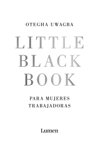Little black book para mujeres trabajadoras. 9788426406378