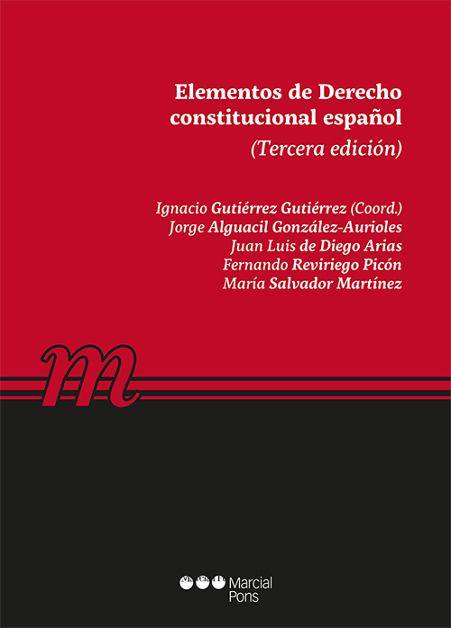 Elementos de Derecho constitucional español. 9788491236931