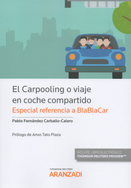 El Carpooling o viaje en coche compartido. 9788413088389