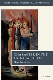 Character in the criminal trial. 9780199228898