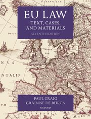 EU Law. 9780198856641