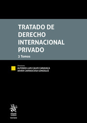 Tratado de Derecho internacional privado . 9788413553436