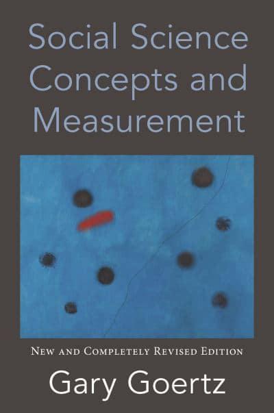 Social science concepts and measurement