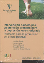 Intervención psicológica en atención primaria para la depresión leve-moderada. Manual del paciente