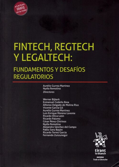 Fintech, regtech y legaltech. 9788413363202