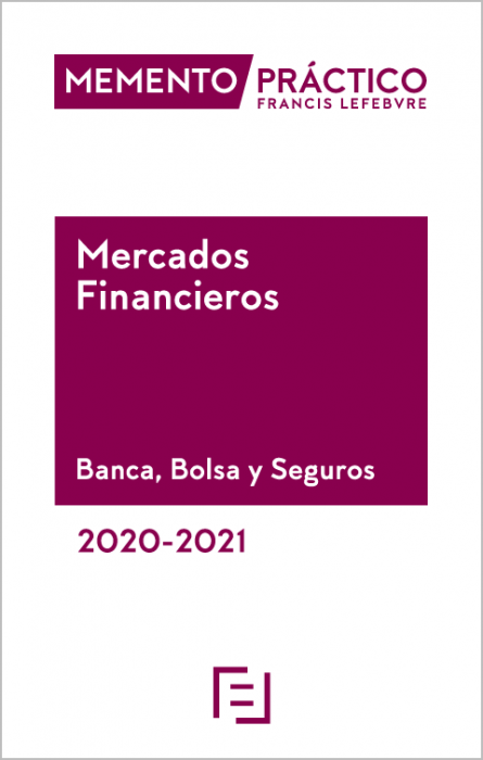 MEMENTO PRÁCTICO-Mercados Financieros 2020-2021. 9788417985769