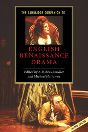 The Cambridge Companion to English Renaissance Drama. 9780521527996
