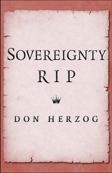 Sovereignty, RIP. 9780300247725