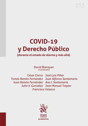 COVID-19 y Derecho público. 9788413555577