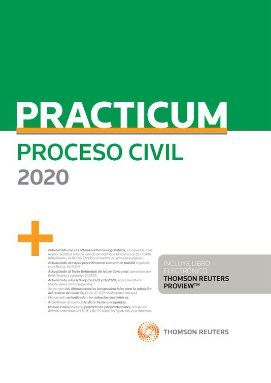 PRACTICUM-Proceso Civil 2020. 9788413088280