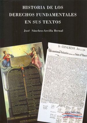 Historia de los derechos fundamentales en sus textos. 9788490311394