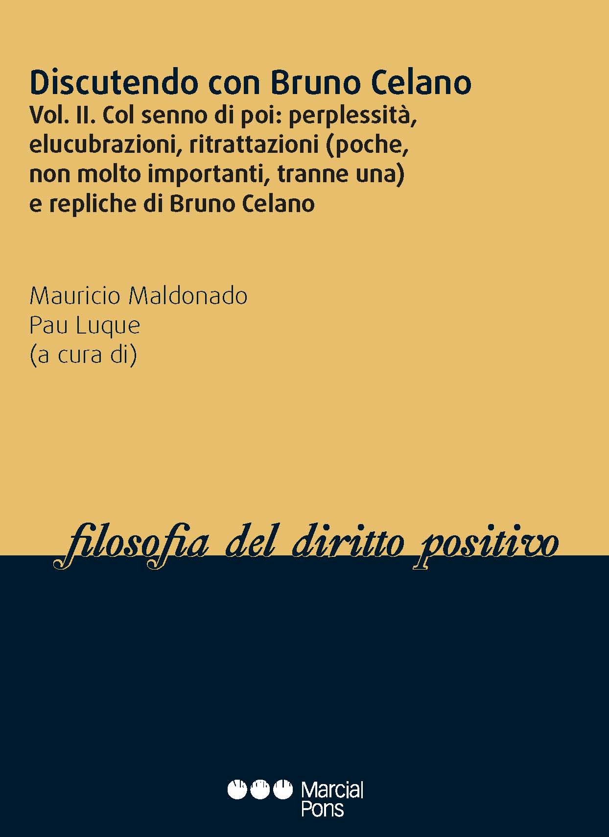 Discutendo con Bruno Celano. 9788491237457