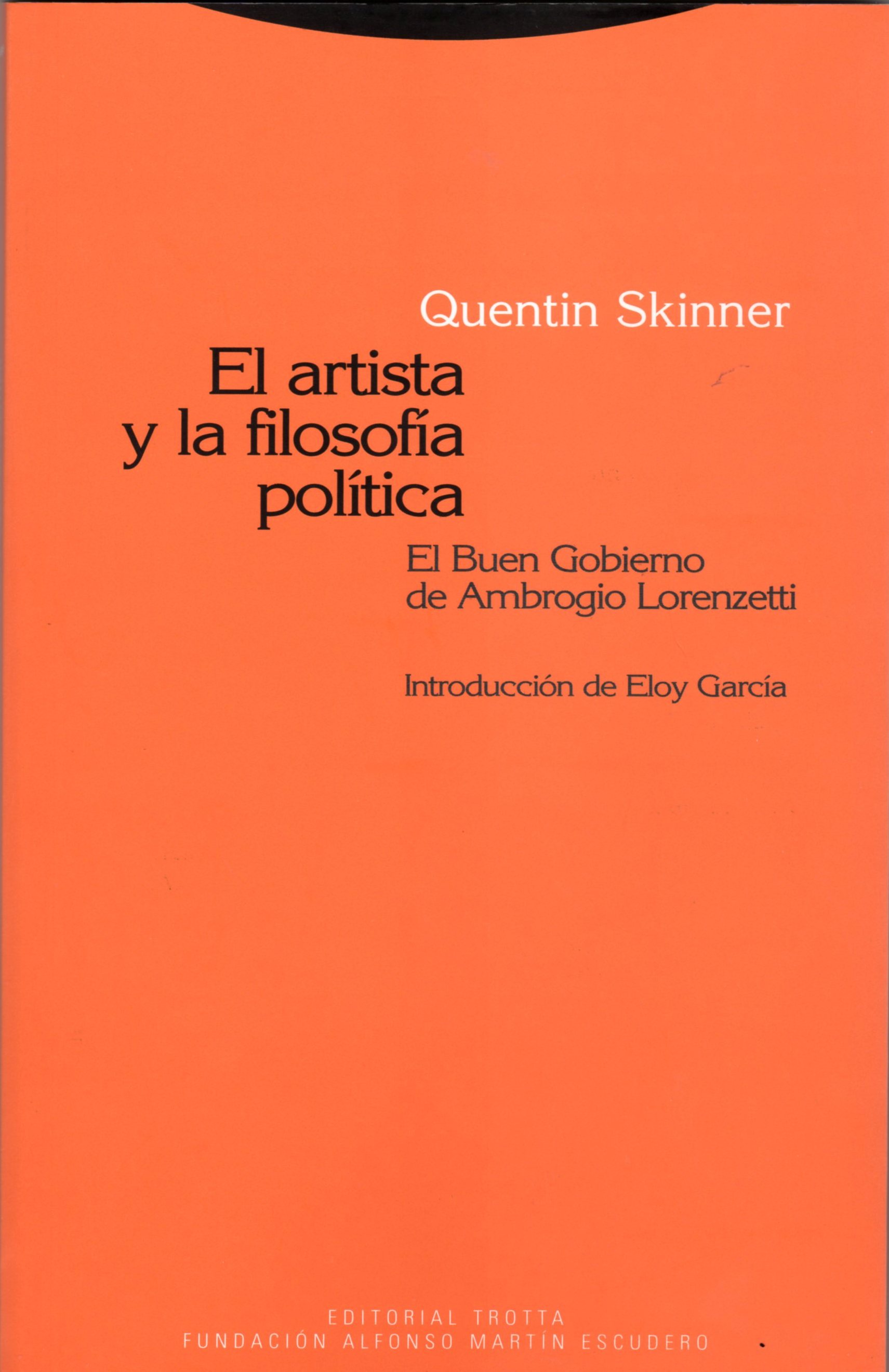 El artista y la filosofía política. 9788498790337