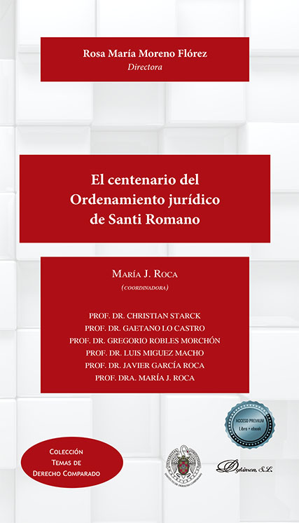 El centenario del Ordenamiento jurídico de Santi Romano. 9788413778808