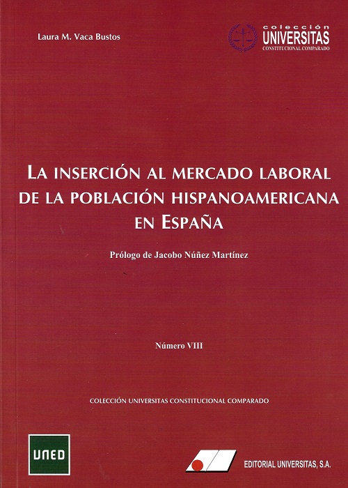 La inserción al mercado laboral de la población hispanoamericana en España. 9788479915483