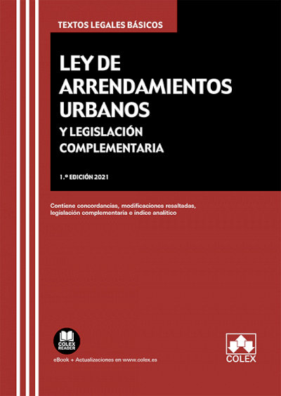 Ley de Arrendamientos Urbanos y legislación complementaria. 9788413592008