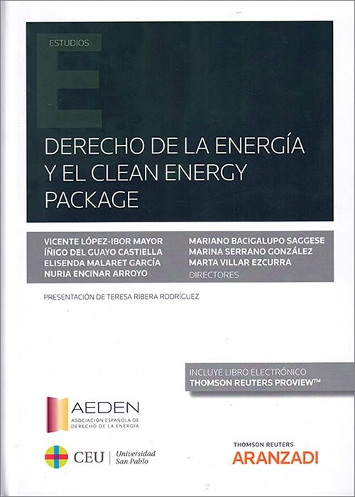Derecho de la energía y clean energy package. 9788413901985